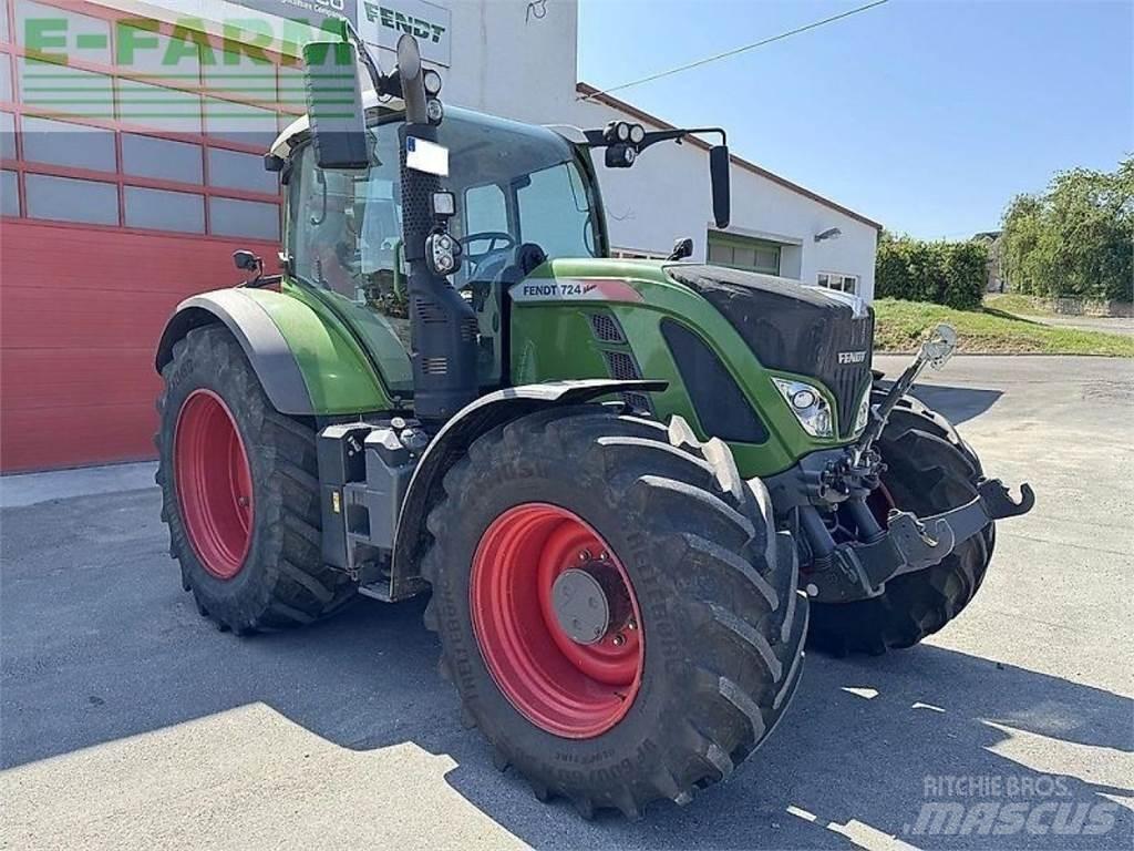 Fendt 724 s4 profi+ トラクター