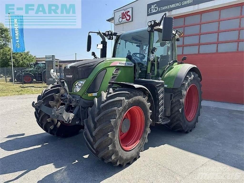 Fendt 724 s4 profi+ トラクター