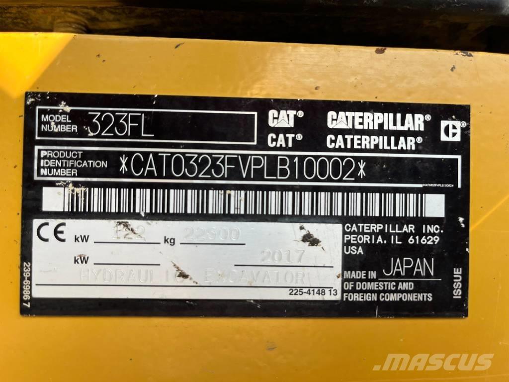 CAT 323 F L 大型油圧ショベル12t以上（パワーショベル・ユンボ）