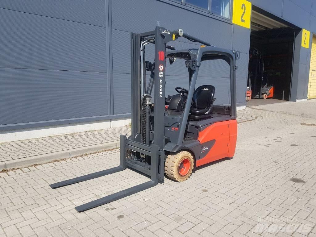 Linde E18 バッテリーフォークリフト