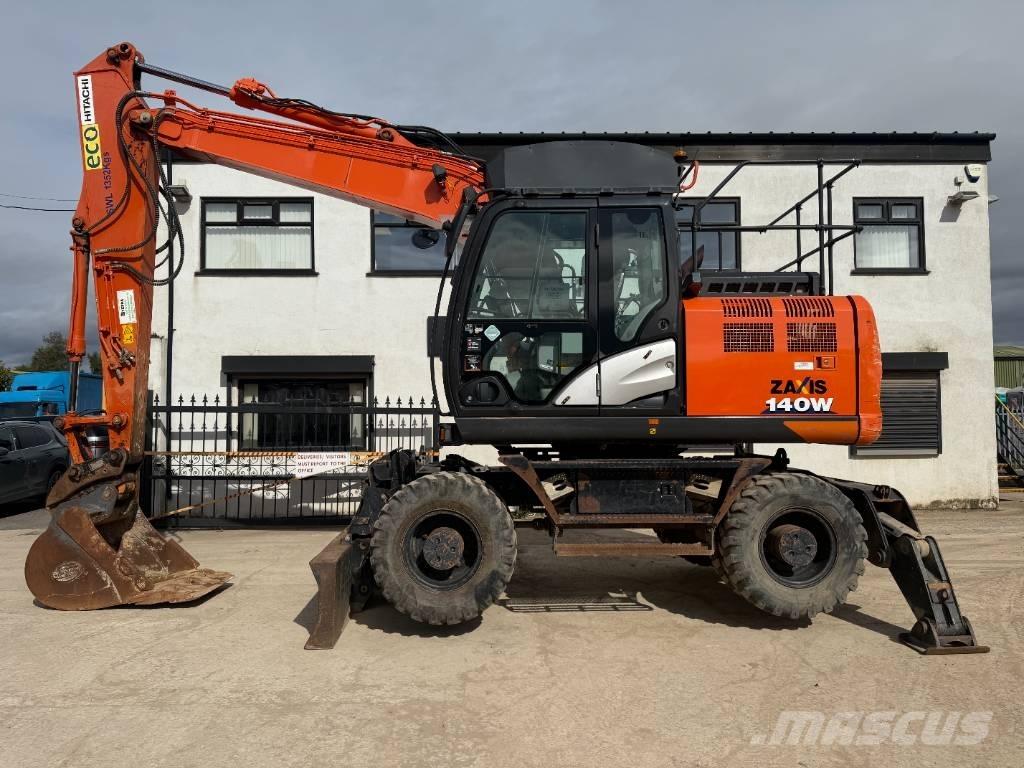 Hitachi ZX 140 W-6 ホイール式油圧ショベル（パワーショベル・ユンボ・バックホー）