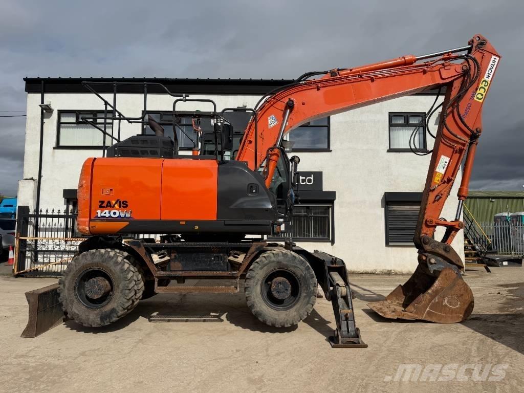 Hitachi ZX 140 W-6 ホイール式油圧ショベル（パワーショベル・ユンボ・バックホー）