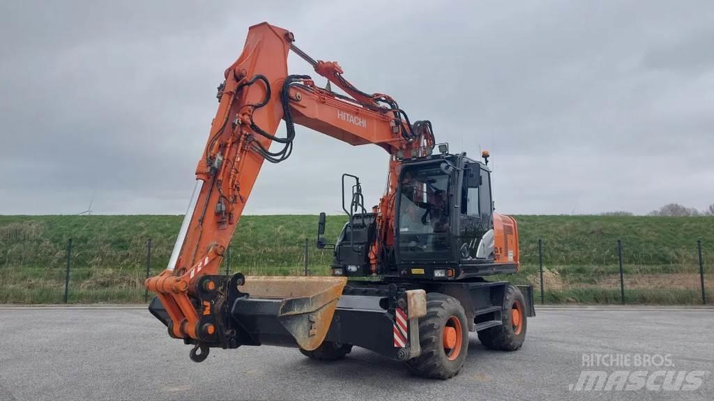 Hitachi ZX 170W-5B ホイール式油圧ショベル（パワーショベル・ユンボ・バックホー）