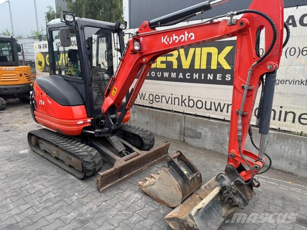 Kubota KX 71-3 ミニ油圧ショベル 7t以下（ミニユンボ・ミニディガー）