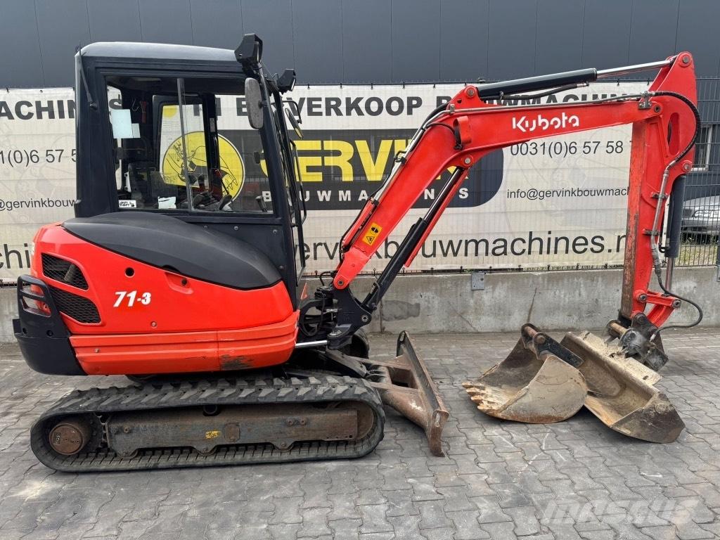 Kubota KX 71-3 ミニ油圧ショベル 7t以下（ミニユンボ・ミニディガー）