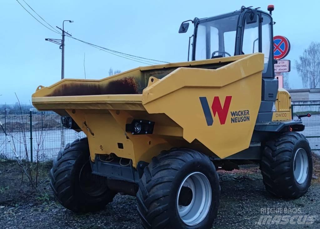 Wacker Neuson DW 100 サイト　ダンプ