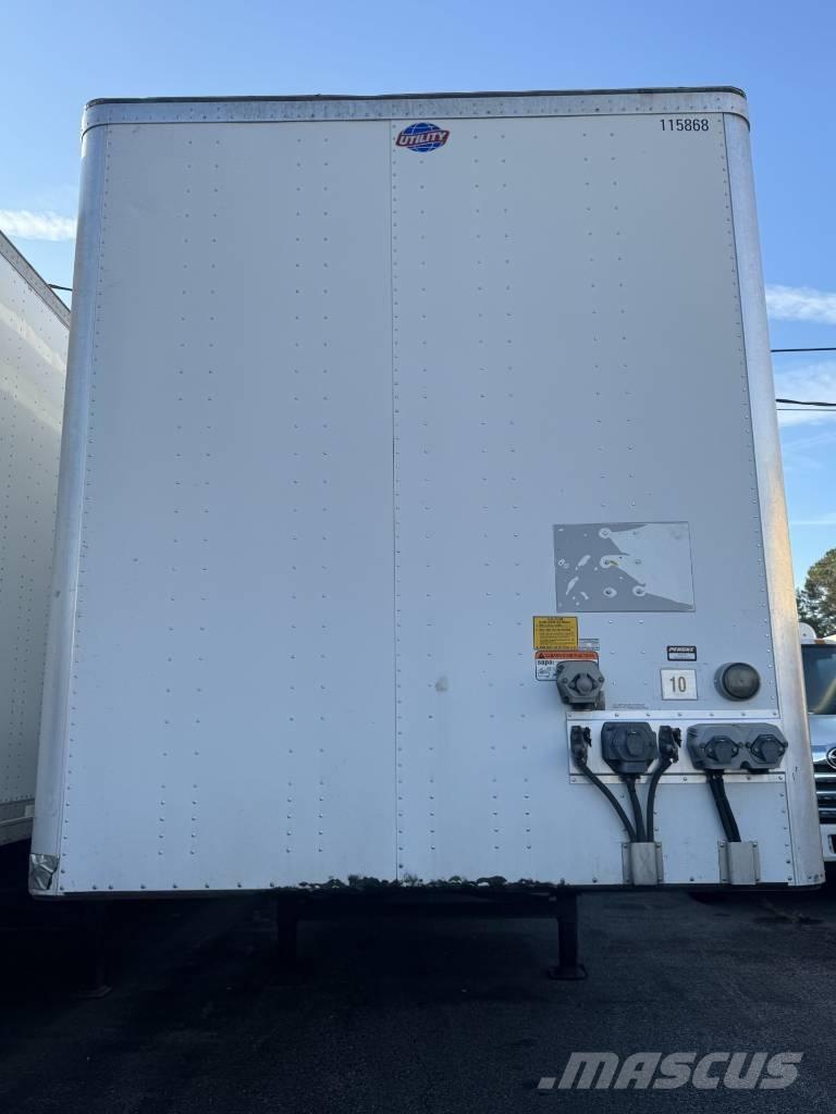 Utility 53' ボックスボディートレーラー