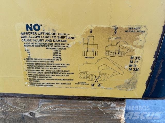 CAT 315 used cab キャビン及び内装