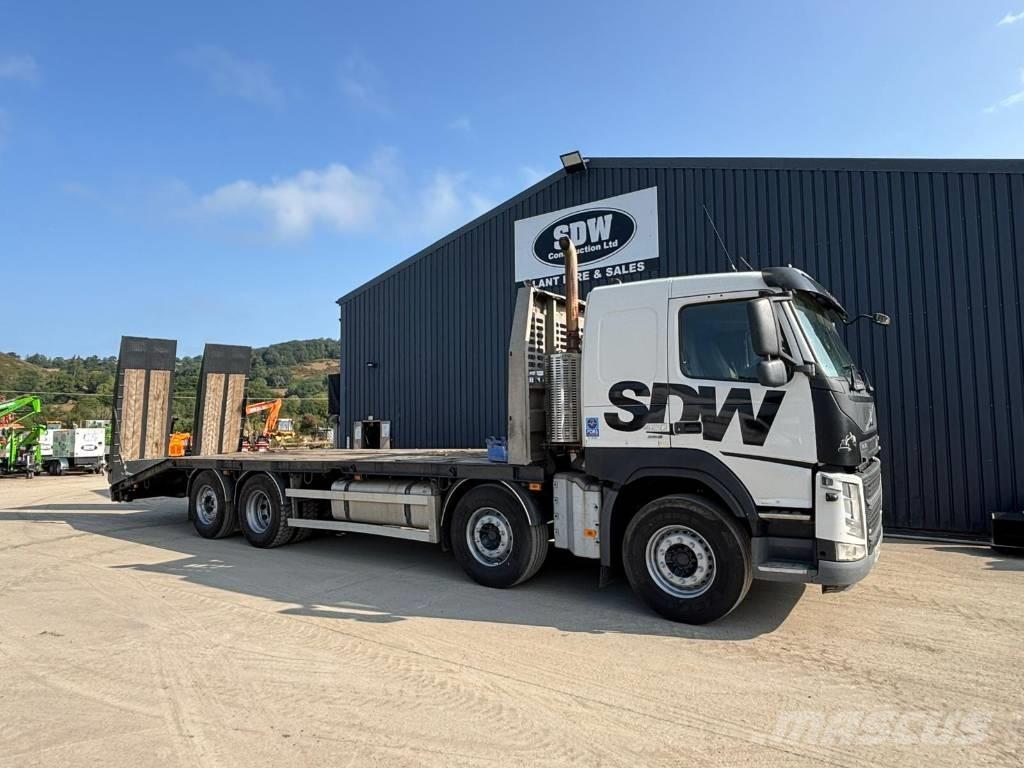 Volvo FM 420 平ボディー／ウインチトラック