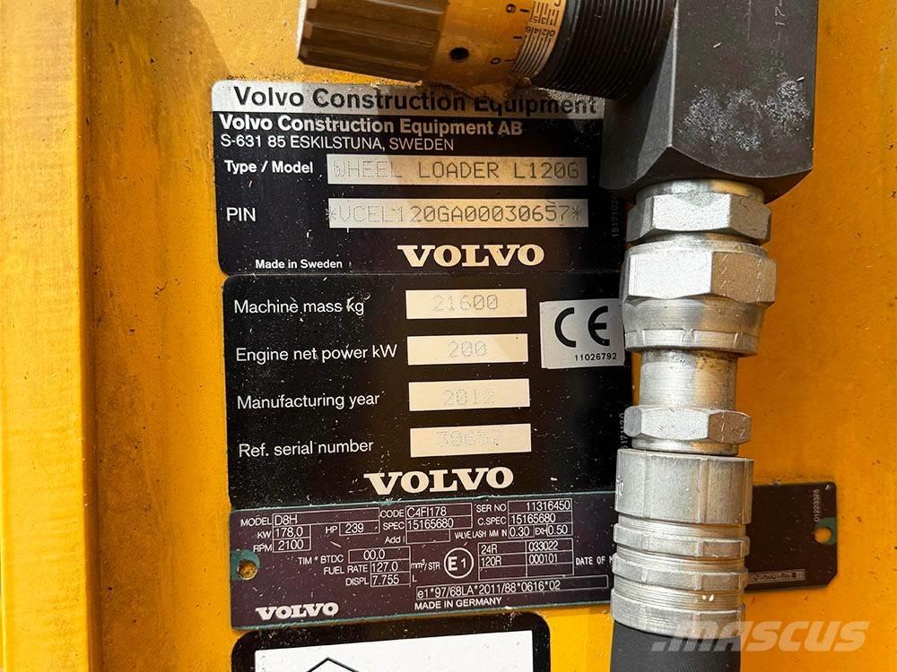Volvo L 120 G ホイールローダー・タイヤショベル