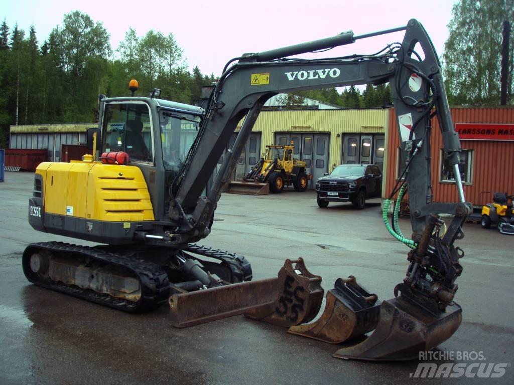Volvo EC 55 C ミニ油圧ショベル 7t以下（ミニユンボ・ミニディガー）