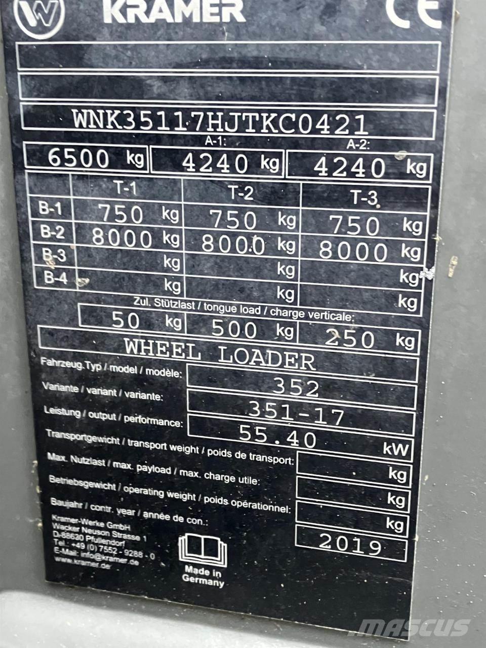 Kramer 8085T 農業用テレハンドラー