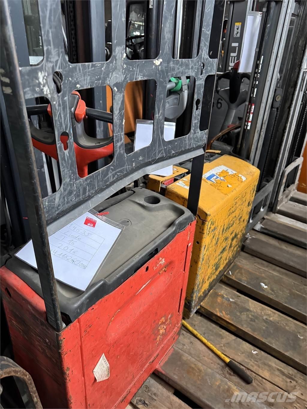 Linde T16 ウォーキンフォークリフト
