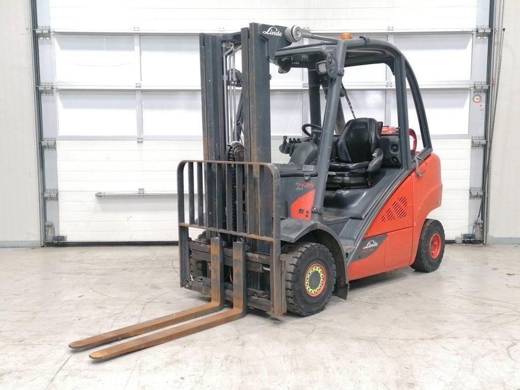 Linde H25T-02 バッテリーフォークリフト