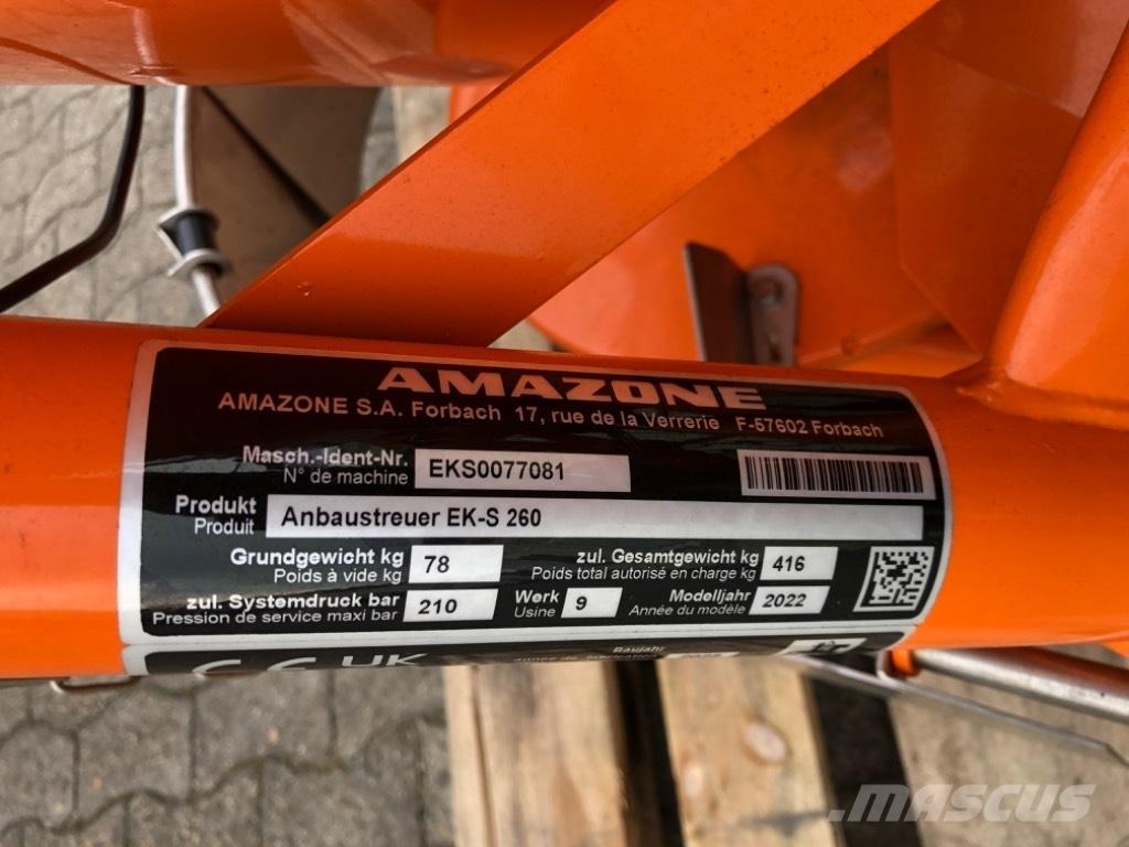 Amazone EKS 260 砂と塩撒き専用車