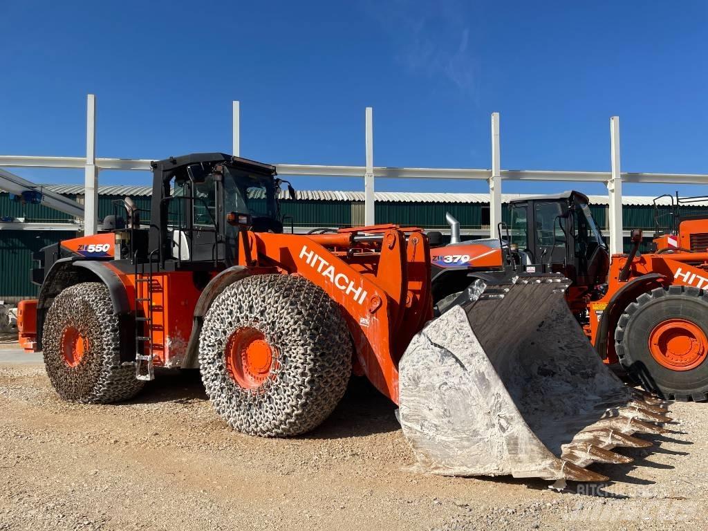 Hitachi ZW 550 - 6 ホイールローダー・タイヤショベル