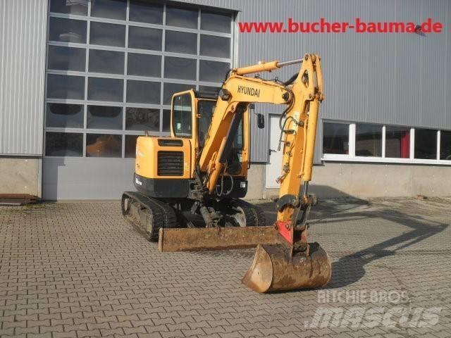 Hyundai 60 CR 9-A 中型油圧ショベル 7ｔ-12ｔ（ユンボ・パワーショベル・バックホー）