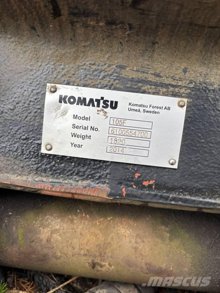 Komatsu 845 フォワーダー