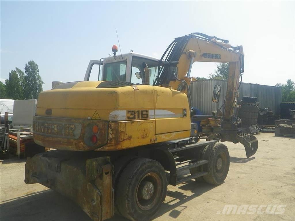 Liebherr A316Li 特殊油圧ショベル