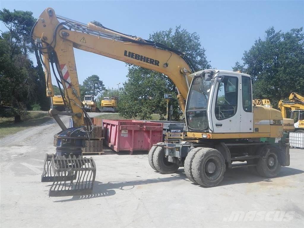 Liebherr A316Li 特殊油圧ショベル