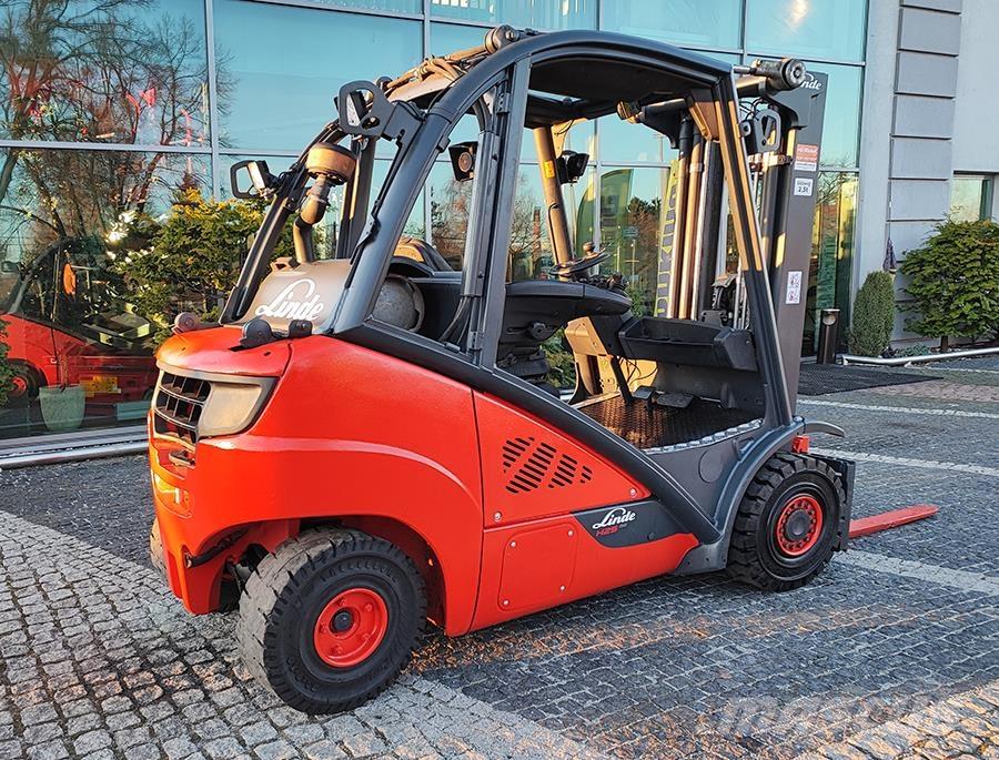 Linde H25T-02 LPGフォークリフト