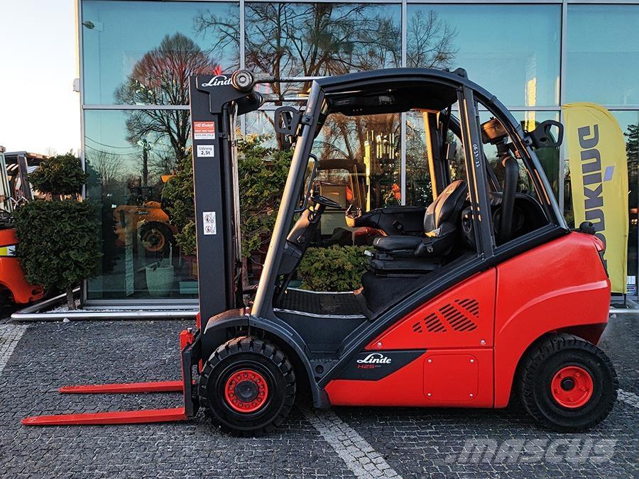 Linde H25T-02 LPGフォークリフト