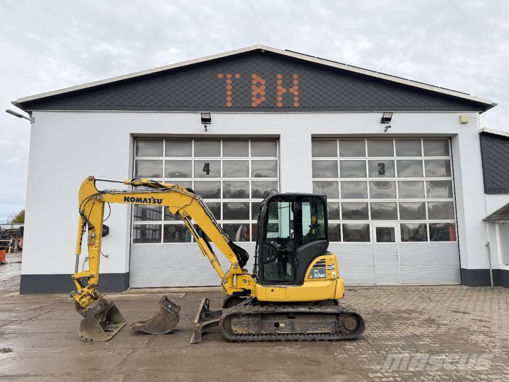 Komatsu PC 55 MR-5 ミニ油圧ショベル 7t以下（ミニユンボ・ミニディガー）