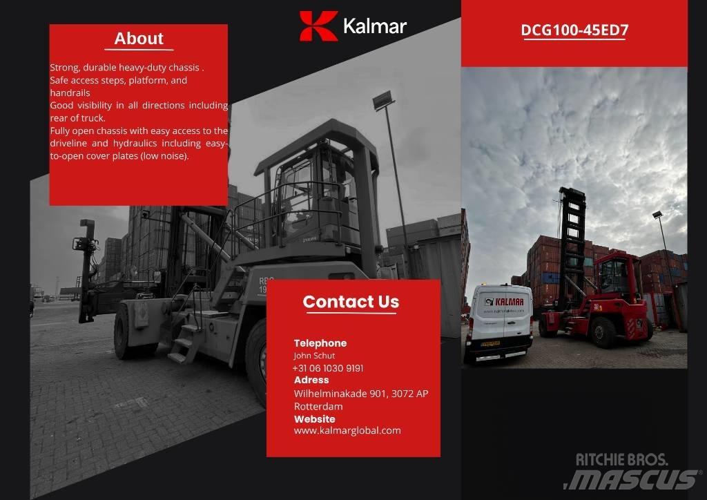 Kalmar DCG 100-45ED7 コンテナハンドラー