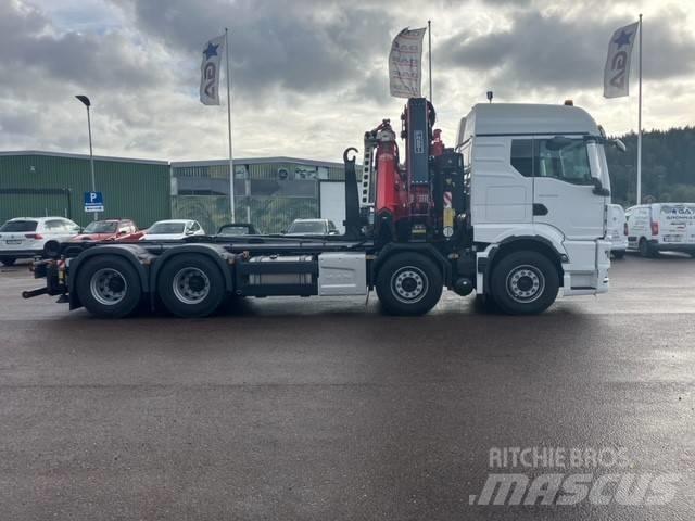 MAN TGS 35.510 8x4/4 クレーントラック、ユニック車