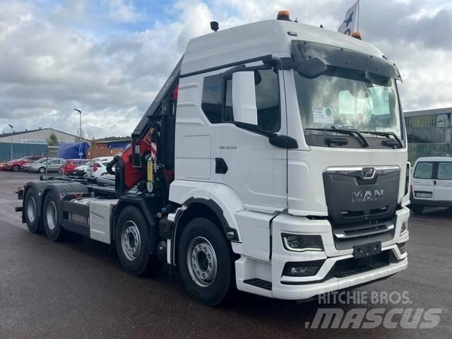 MAN TGS 35.510 8x4/4 クレーントラック、ユニック車