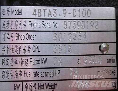 cummins 4BTA3.9-C100 エンジン