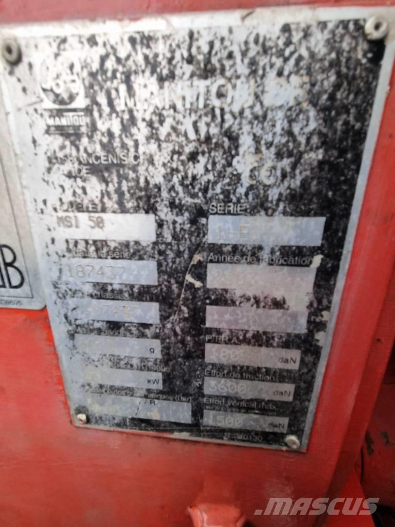 Manitou MSI 50 ラフターテレントラック