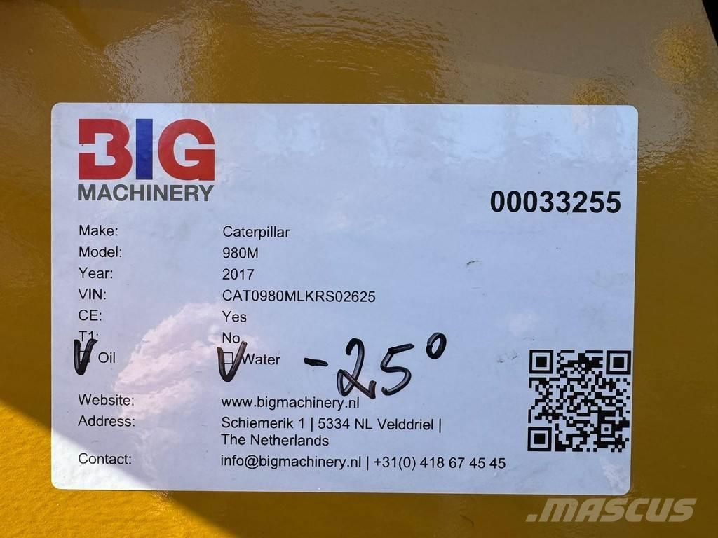 CAT 980M ホイールローダー・タイヤショベル