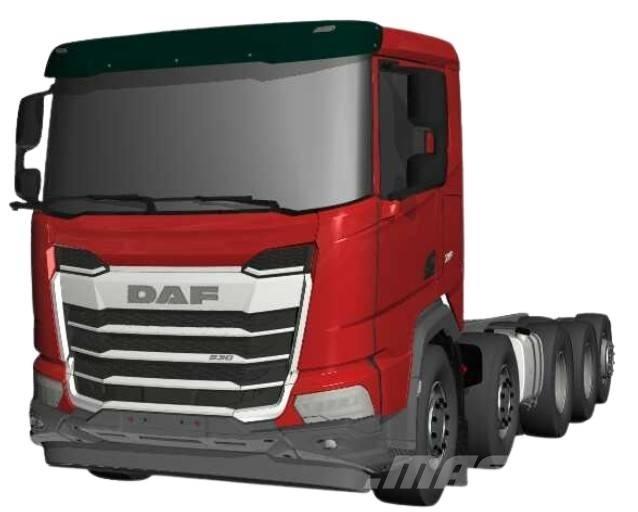 DAF XF 530 FAF 10x4 キャブ付きシャーシ