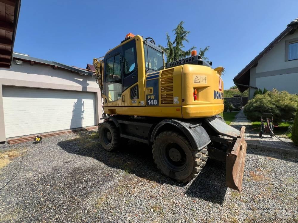 Komatsu PW 148-8 ホイール式油圧ショベル（パワーショベル・ユンボ・バックホー）