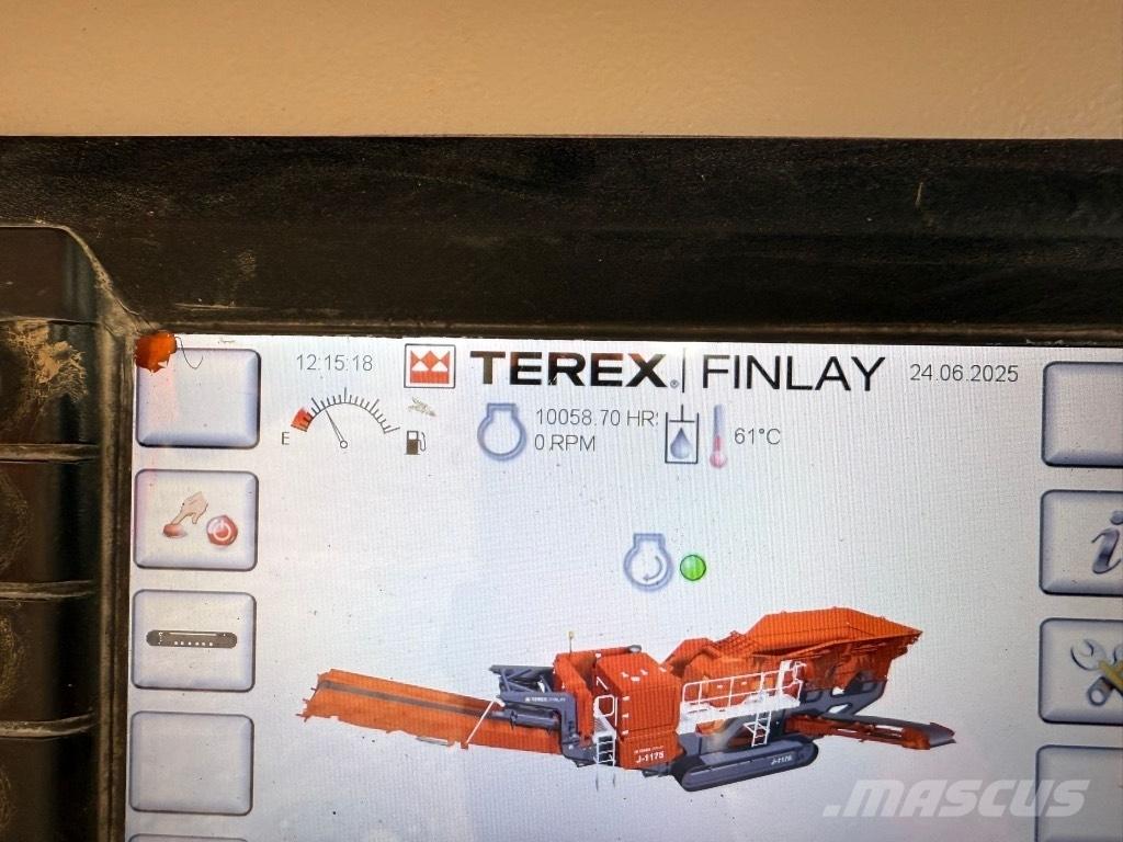 Terex Finlay J 1175 自走式クラッシャー