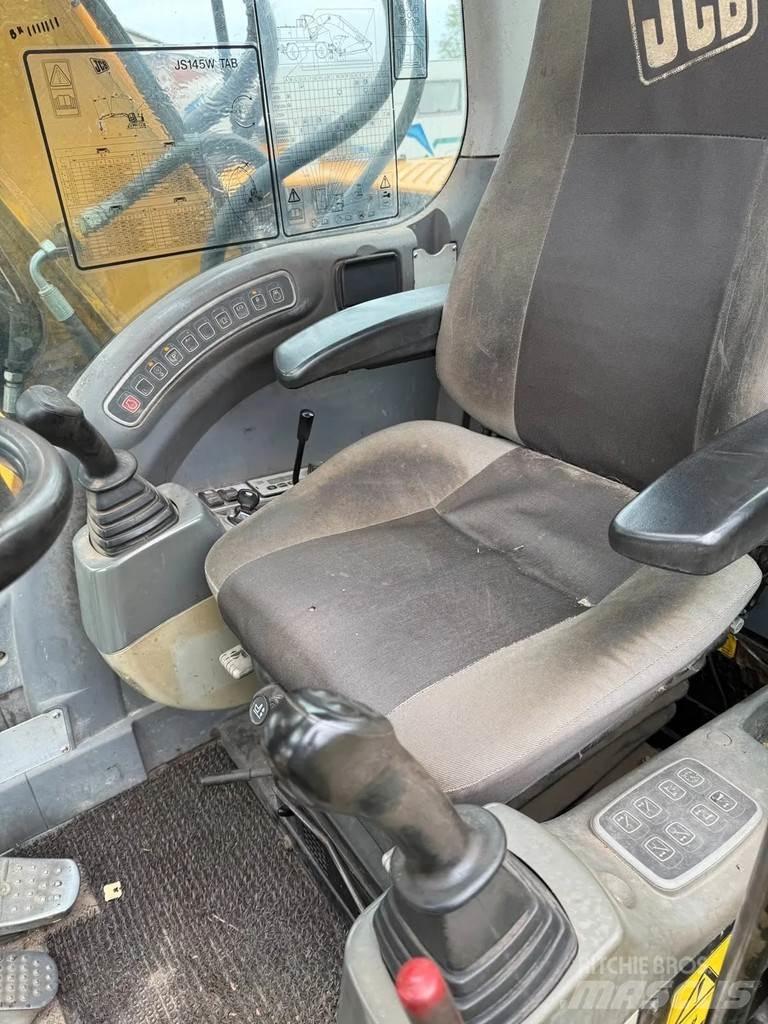 JCB JS 145W ホイール式油圧ショベル（パワーショベル・ユンボ・バックホー）