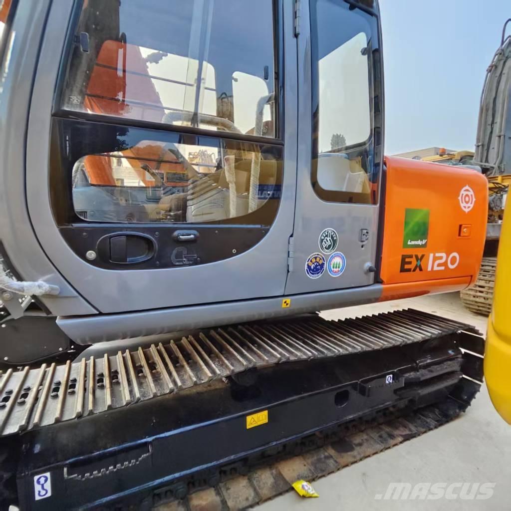 Hitachi EX 120 中型油圧ショベル 7ｔ-12ｔ（ユンボ・パワーショベル・バックホー）