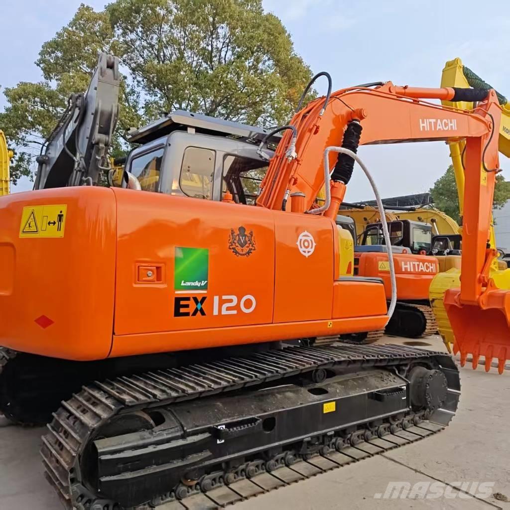 Hitachi EX 120 中型油圧ショベル 7ｔ-12ｔ（ユンボ・パワーショベル・バックホー）