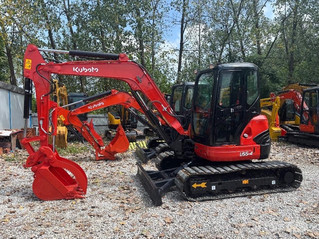Kubota U 55-4 ミニ油圧ショベル 7t以下（ミニユンボ・ミニディガー）