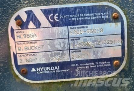 Hyundai HL955A バケット