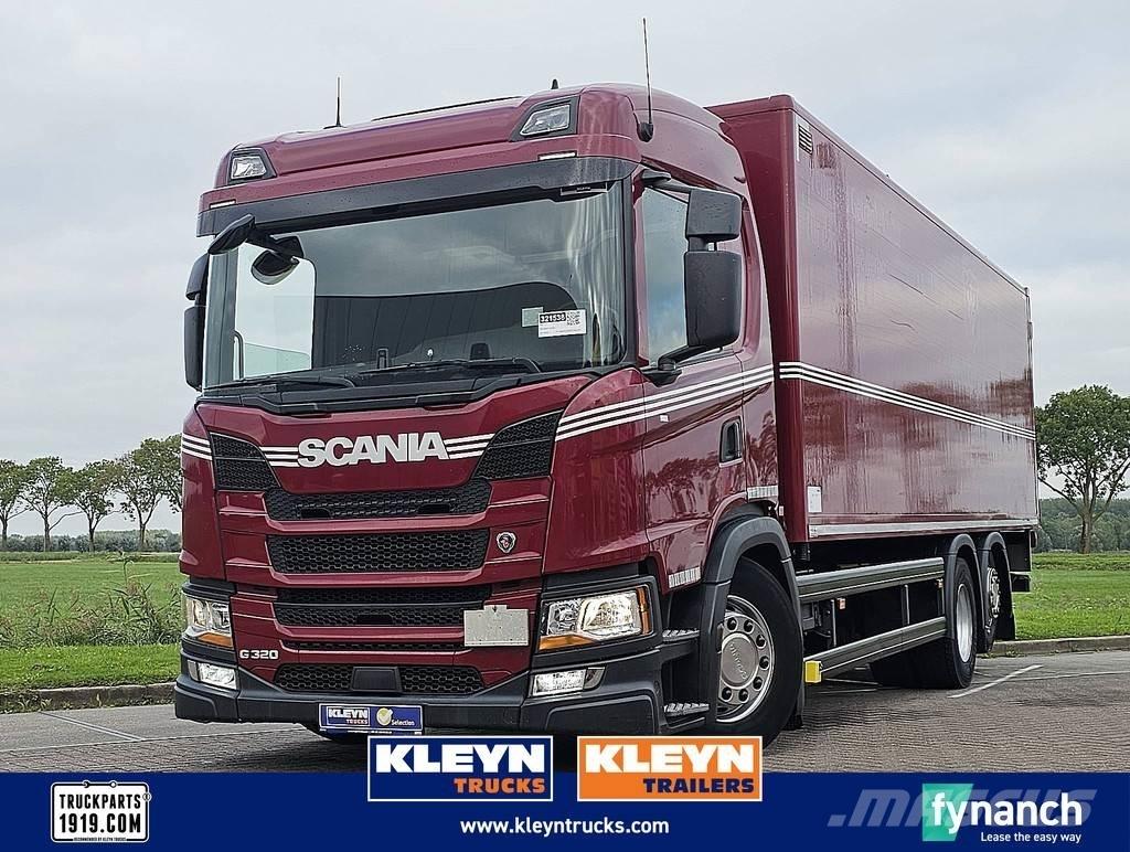 Scania G320 ボックスボディー、ウイング、箱車