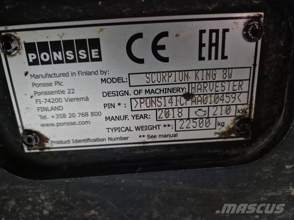 Ponsse Scorpion King ハーベスター