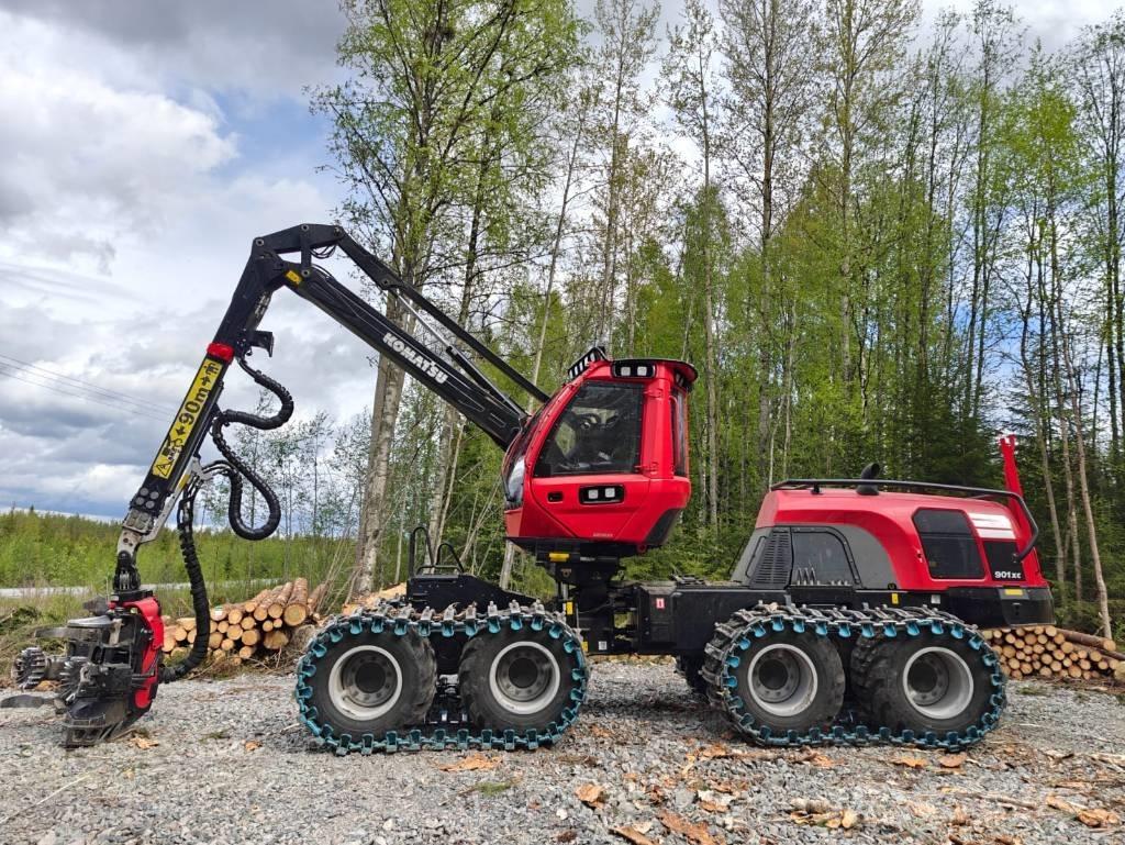 Komatsu 901 XC ハーベスター