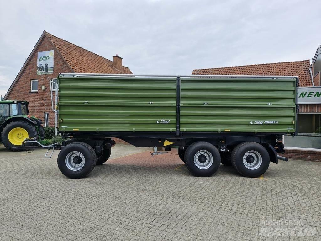Fliegl DDK 240 FOX ベールトレーラー