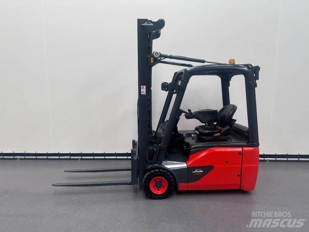Linde 386 E 16-02 バッテリーフォークリフト