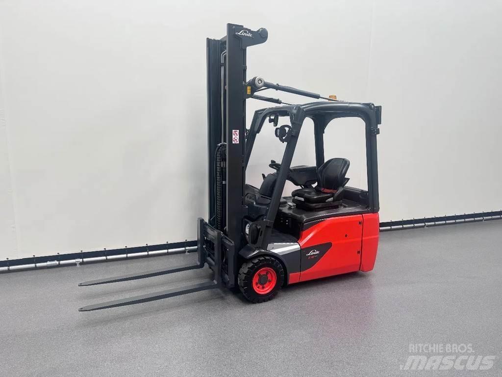 Linde 386 E 16-02 バッテリーフォークリフト