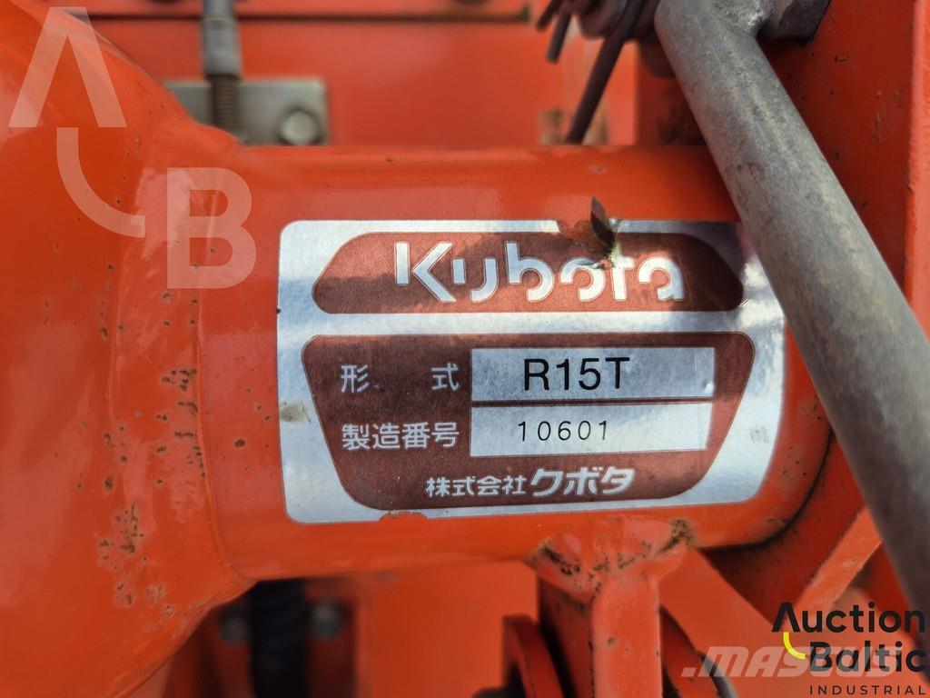 Kubota R 15T パワーハローとロータリーハロー