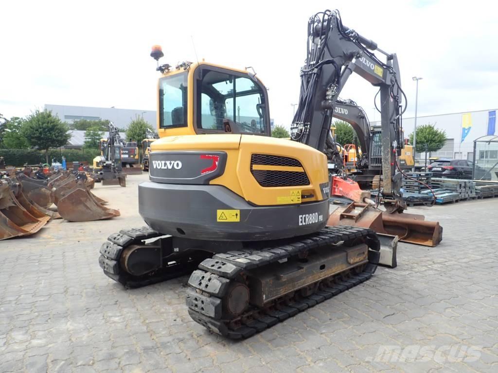 Volvo ECR 88 D 中型油圧ショベル 7ｔ-12ｔ（ユンボ・パワーショベル・バックホー）