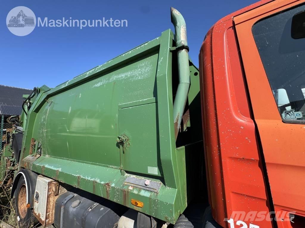 Scania P 94 D 塵芥車、パッカー車